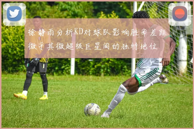徐静雨分析KD对球队影响胜率差距微乎其微超级巨星间的独特地位